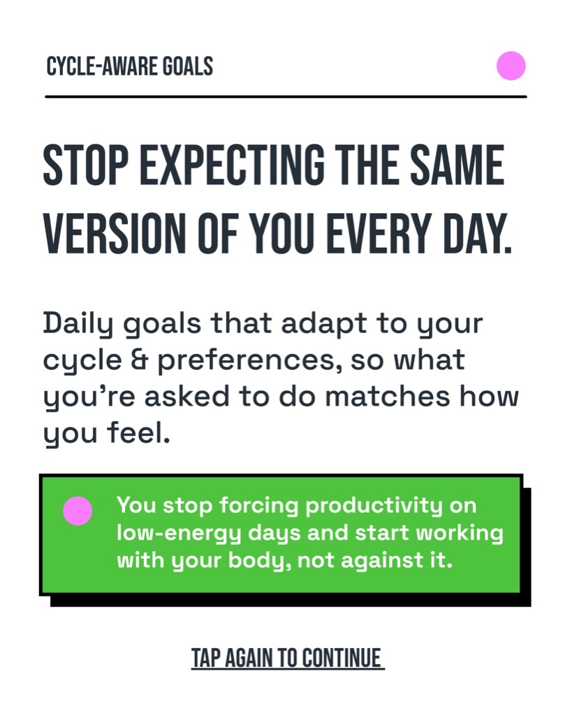 Cycle-Aware Goals Details