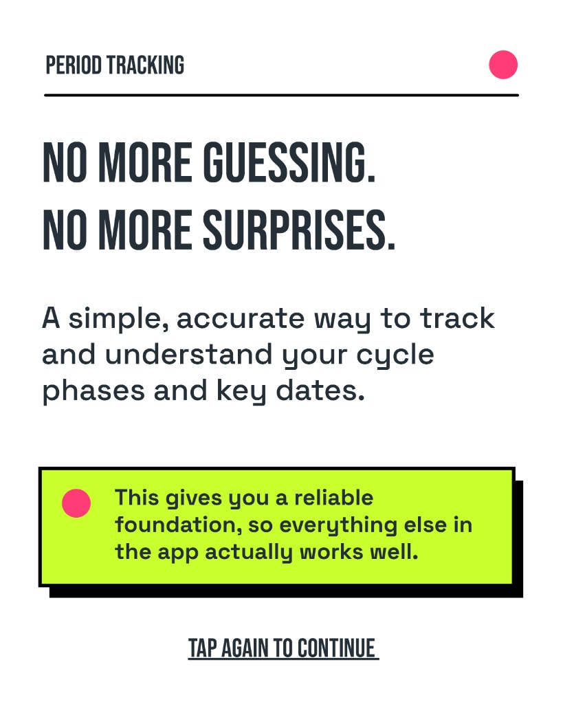 Period Tracking Details